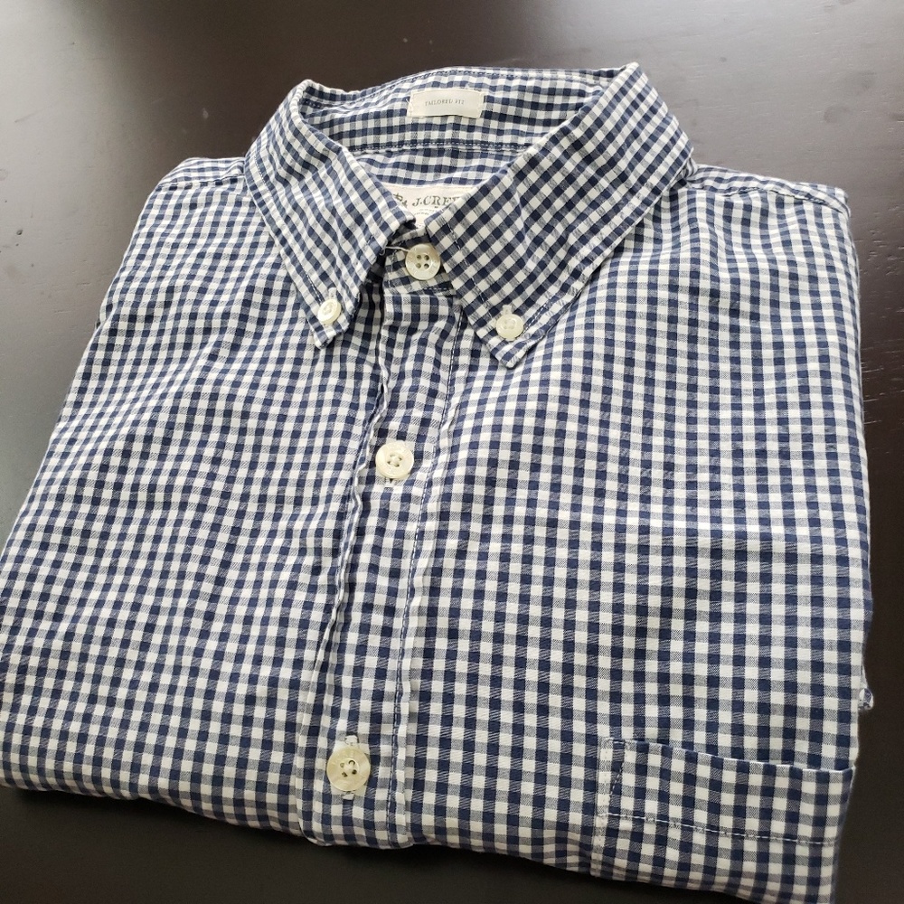 J. Crew tailored fit shirt